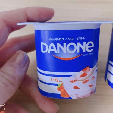 ダノンヨーグルトいちご/DANONE/食品を使ったクチコミ（1枚目）