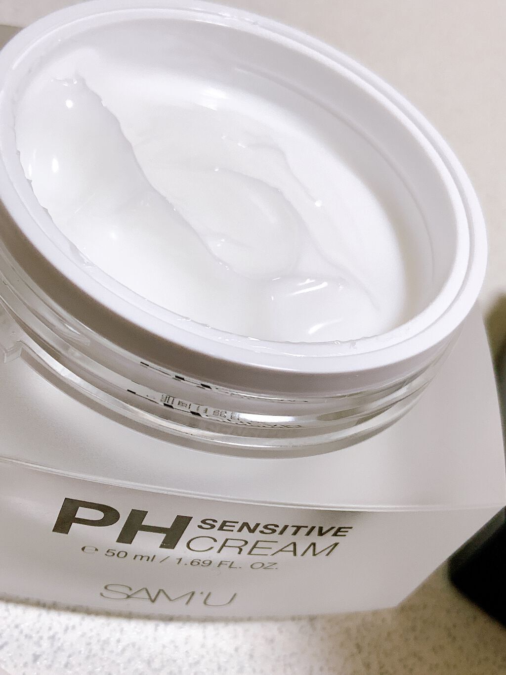 サミュ PHセンシティブクリーム/SAM'U/フェイスクリームを使ったクチコミ（3枚目）