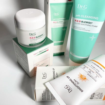 弱酸性レッドブレミッシュクリアスージングフォーム/Dr.G/洗顔フォームを使ったクチコミ(1枚目)