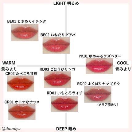 アピュー ジューシーパン スパークリングティント/A’pieu/口紅を使ったクチコミ(3枚目)