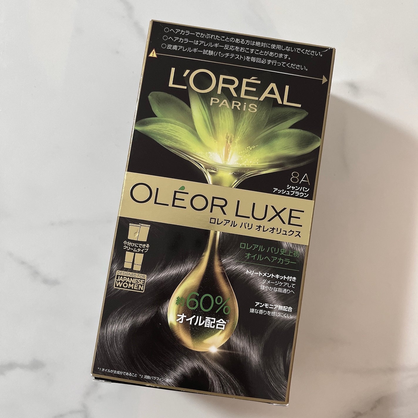 オレオリュクス/ロレアル パリ/ヘアカラーを使ったクチコミ(1枚目)