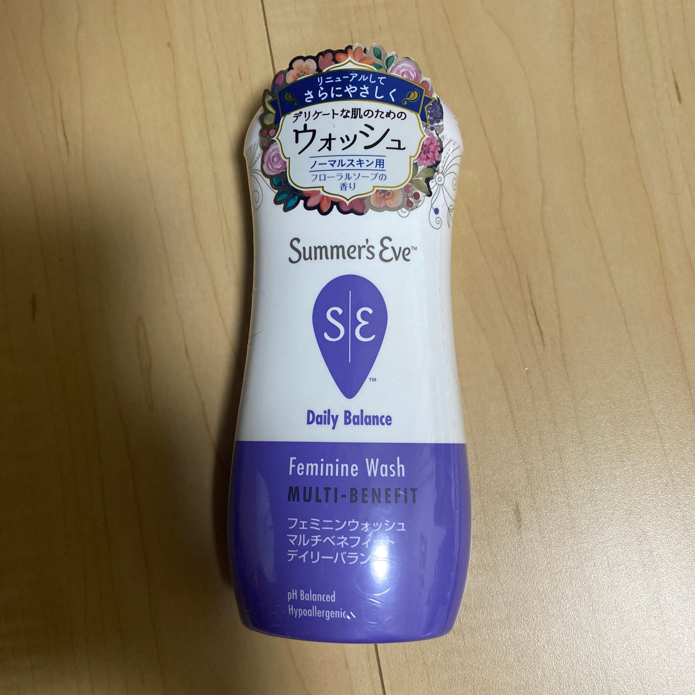 フェミニンウォッシュ マルチベネフィット デイリーバランス/Summer's Eve(サマーズイブ)/デリケートゾーンケアを使ったクチコミ(1枚目)