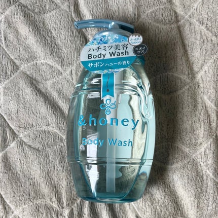 サボンクリア ジェルボディウォッシュ/&honey/ボディソープを使ったクチコミ(1枚目)