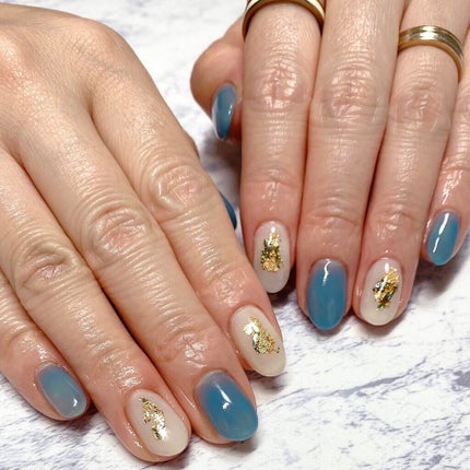 たらちゃん☆follow back100 on LIPS 「推しメンカラーのネイル。モー娘。の森戸知沙希ちゃんと北川莉央ち..」(3枚目)