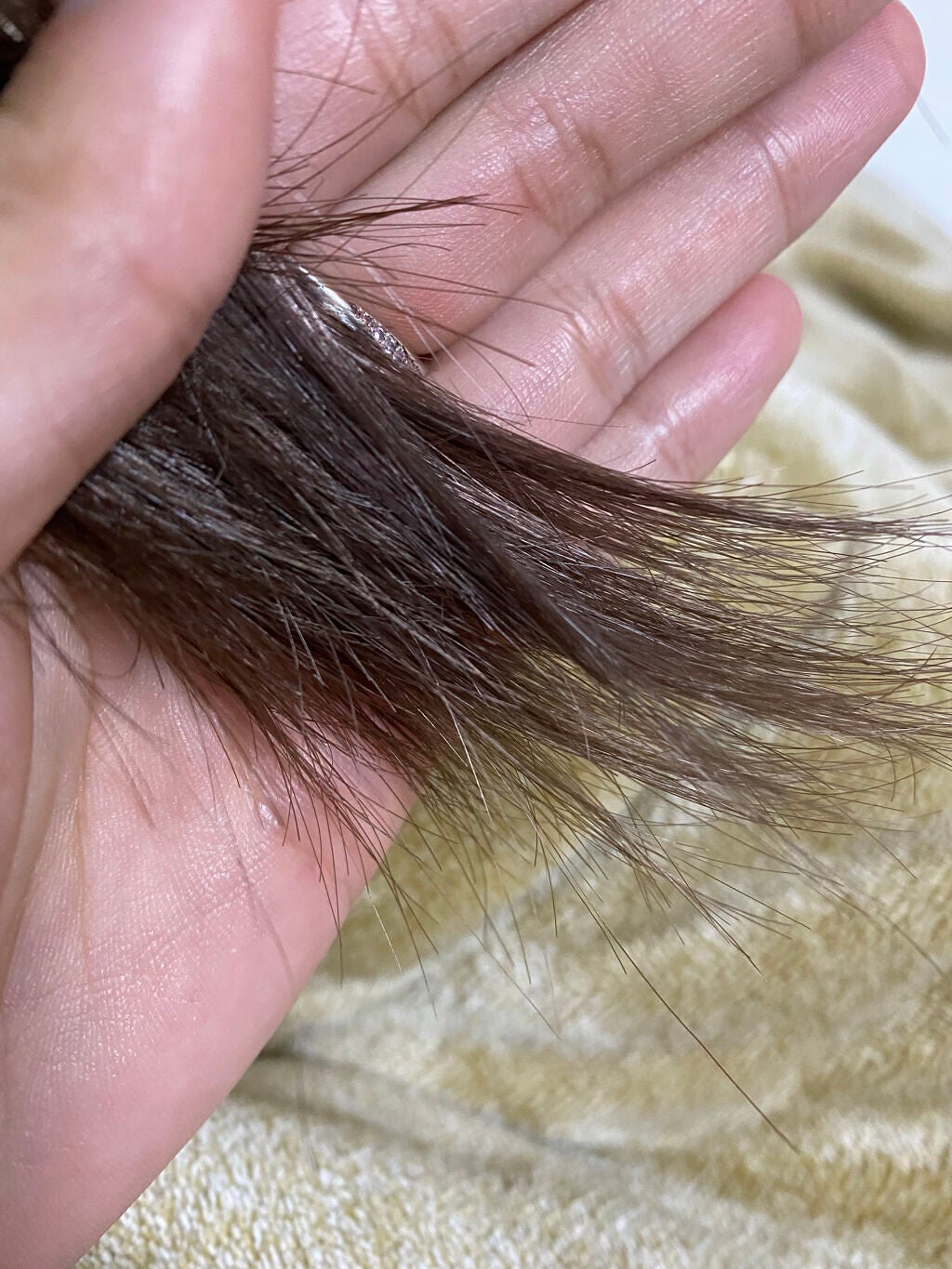 泡カラー/リーゼ/ヘアカラーを使ったクチコミ(5枚目)