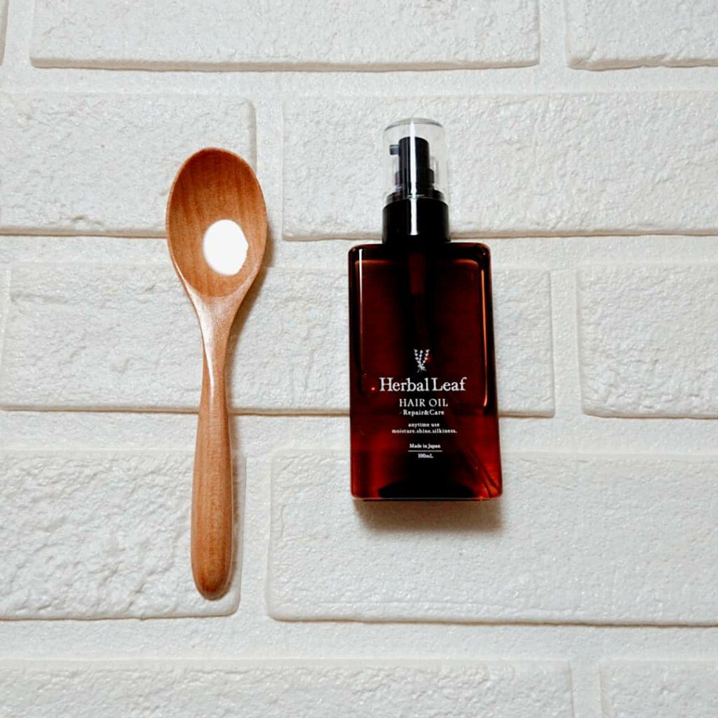 オーガニックヘアオイル フレッシュティーの香り/ハーバルリーフ/ヘアオイルを使ったクチコミ（1枚目）