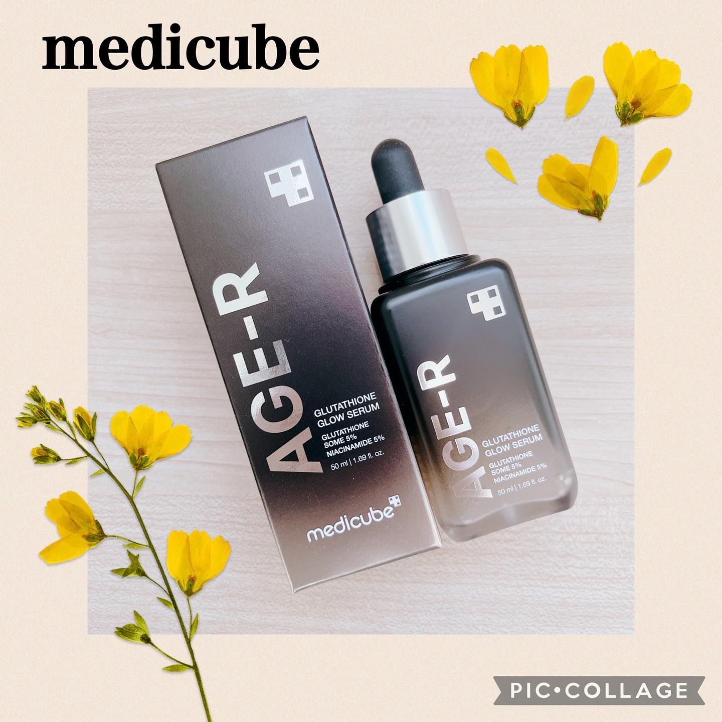 グルタチオングロウアンプル/MEDICUBE/美容液を使ったクチコミ（1枚目）