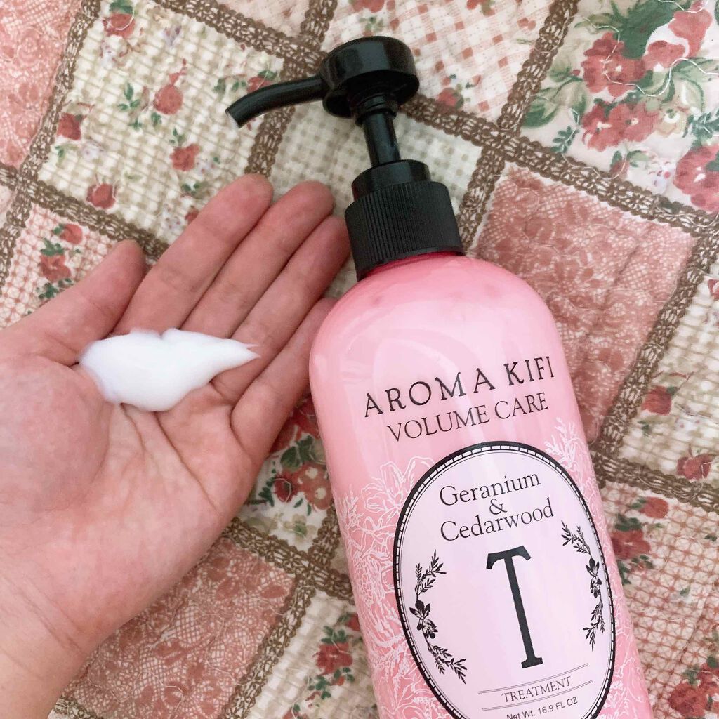 ボリュームケアシャンプー/トリートメント/AROMA KIFI/シャンプー・コンディショナーを使ったクチコミ(1枚目)