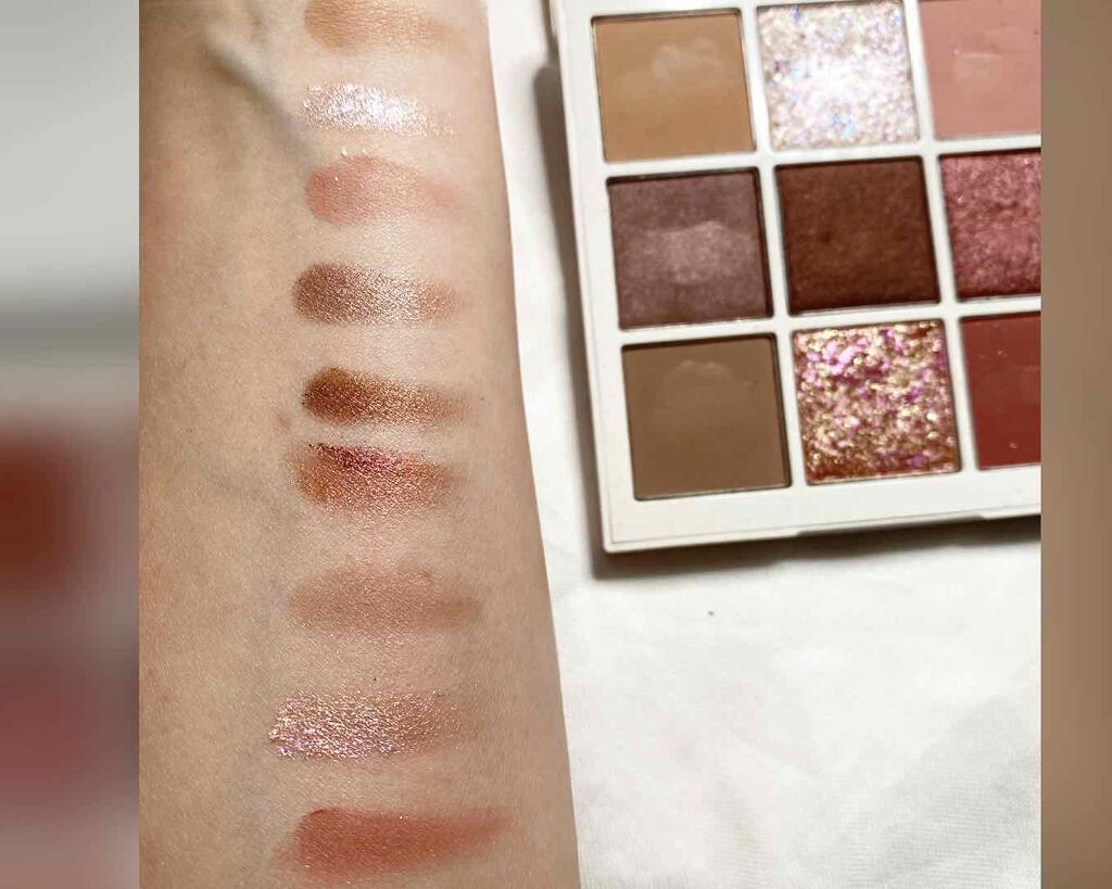 TERRAZZO Shadow palette/HOLIKA HOLIKA/アイシャドウパレットを使ったクチコミ（3枚目）