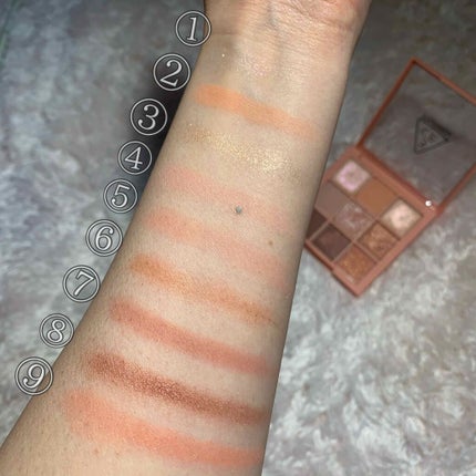 3CE マルチアイカラーパレット/3CE/アイシャドウパレットを使ったクチコミ(4枚目)