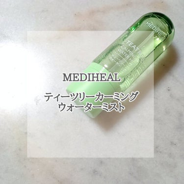 ティーツリーカーミングウォーターミスト/MEDIHEAL/ミスト状化粧水を使ったクチコミ（1枚目）