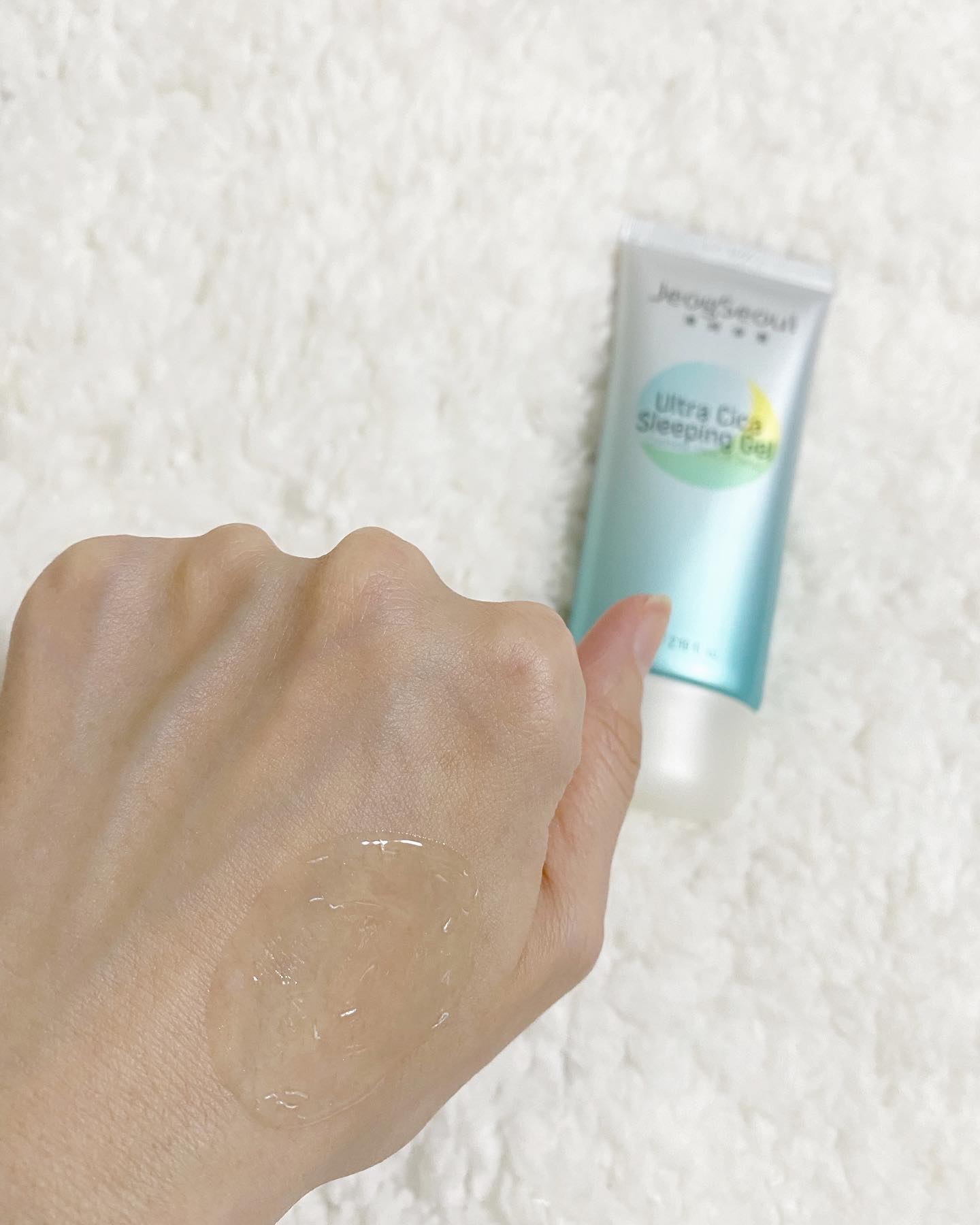 ウルトラシカ スリーピングジェル/JeogSeoul/フェイスクリームを使ったクチコミ（3枚目）