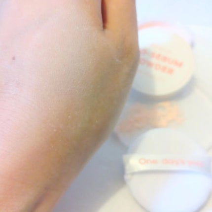 ポアセバムパウダー/One-day's you/ルースパウダーを使ったクチコミ(6枚目)