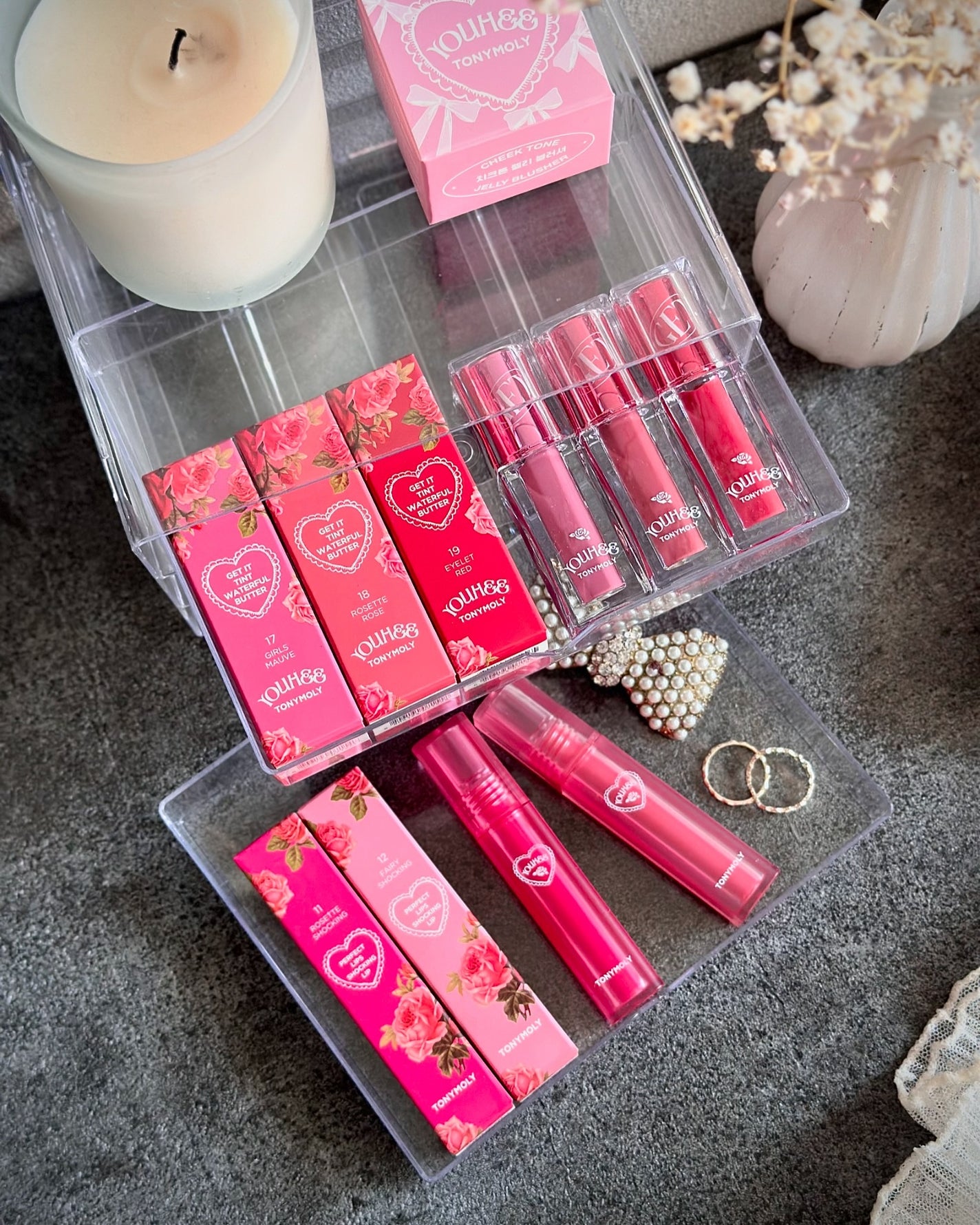 ゲットイットティント ウォーターフルバター/TONYMOLY/リップティントを使ったクチコミ(2枚目)