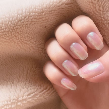 フェアリーダストパウダーオーロラピーコック/キャンドゥ/ネイルシールを使ったクチコミ(2枚目)