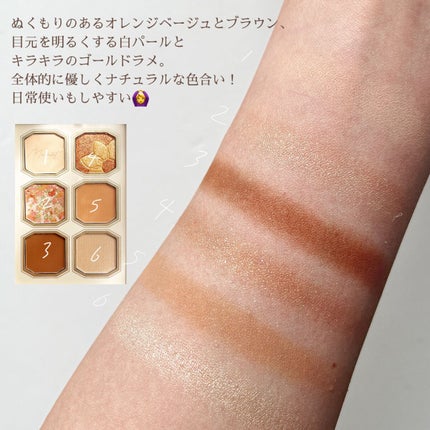 絵画アイシャドウパレット/MilleFée/アイシャドウパレットを使ったクチコミ(5枚目)