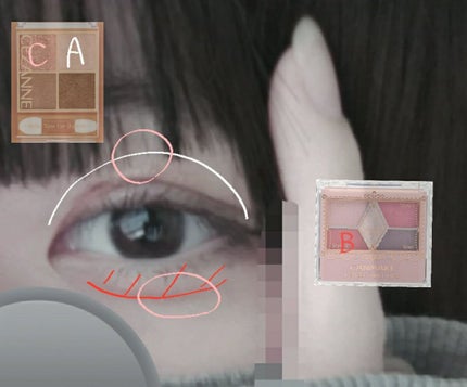 ニュアンスカラーマスカラ/BABYMEE/マスカラを使ったクチコミ(4枚目)