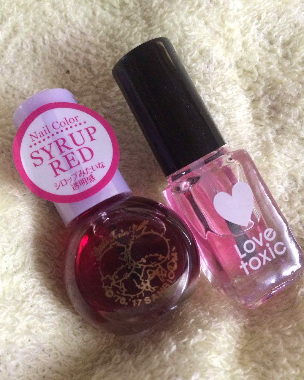 サンリオネイル/DAISO/マニキュアを使ったクチコミ(1枚目)