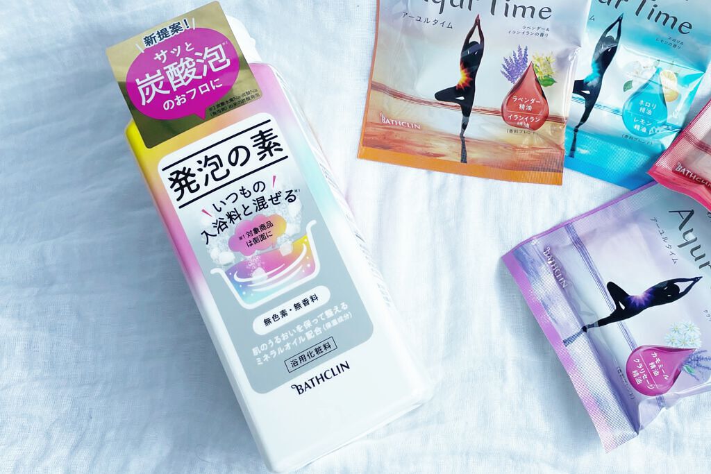 発泡の素/バスクリン/炭酸系入浴剤を使ったクチコミ(1枚目)