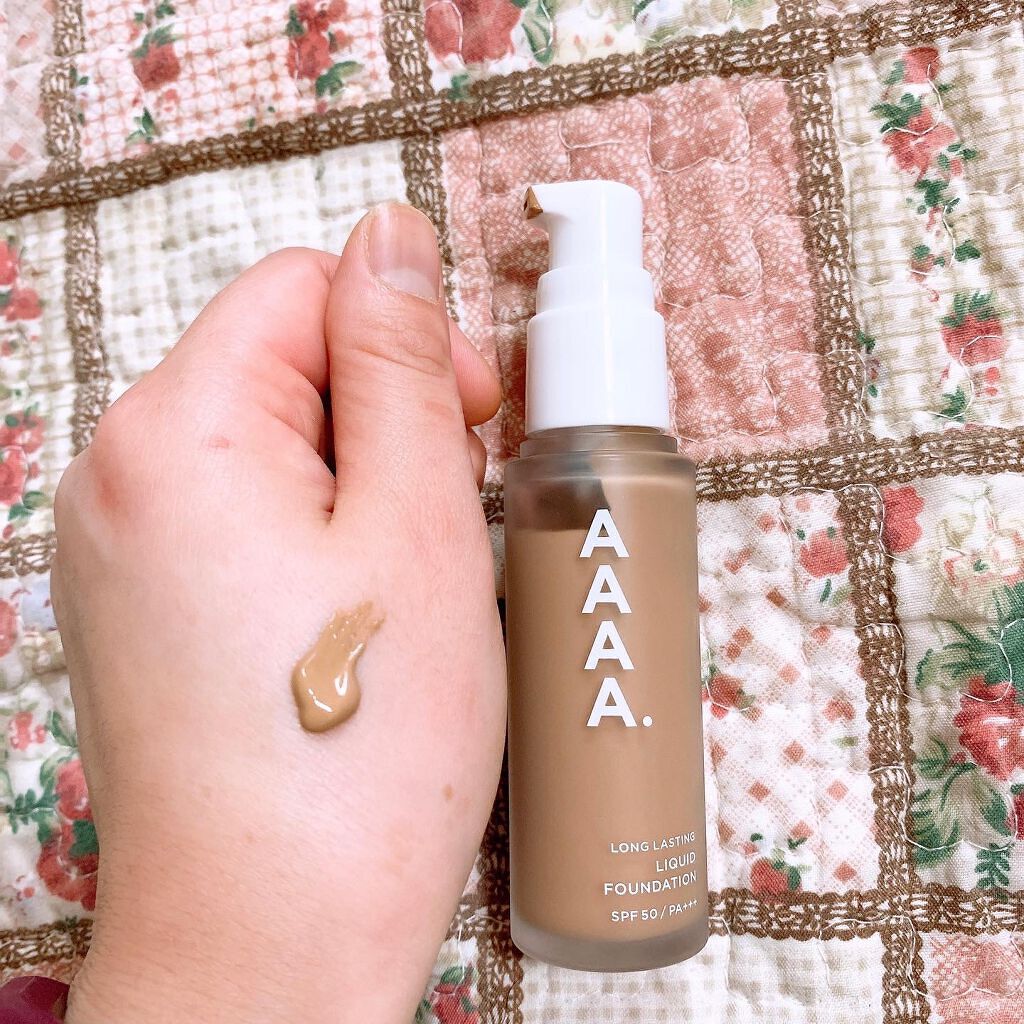 リキッドファンデーション/AAAA./クリーム・エマルジョンファンデーションを使ったクチコミ(2枚目)