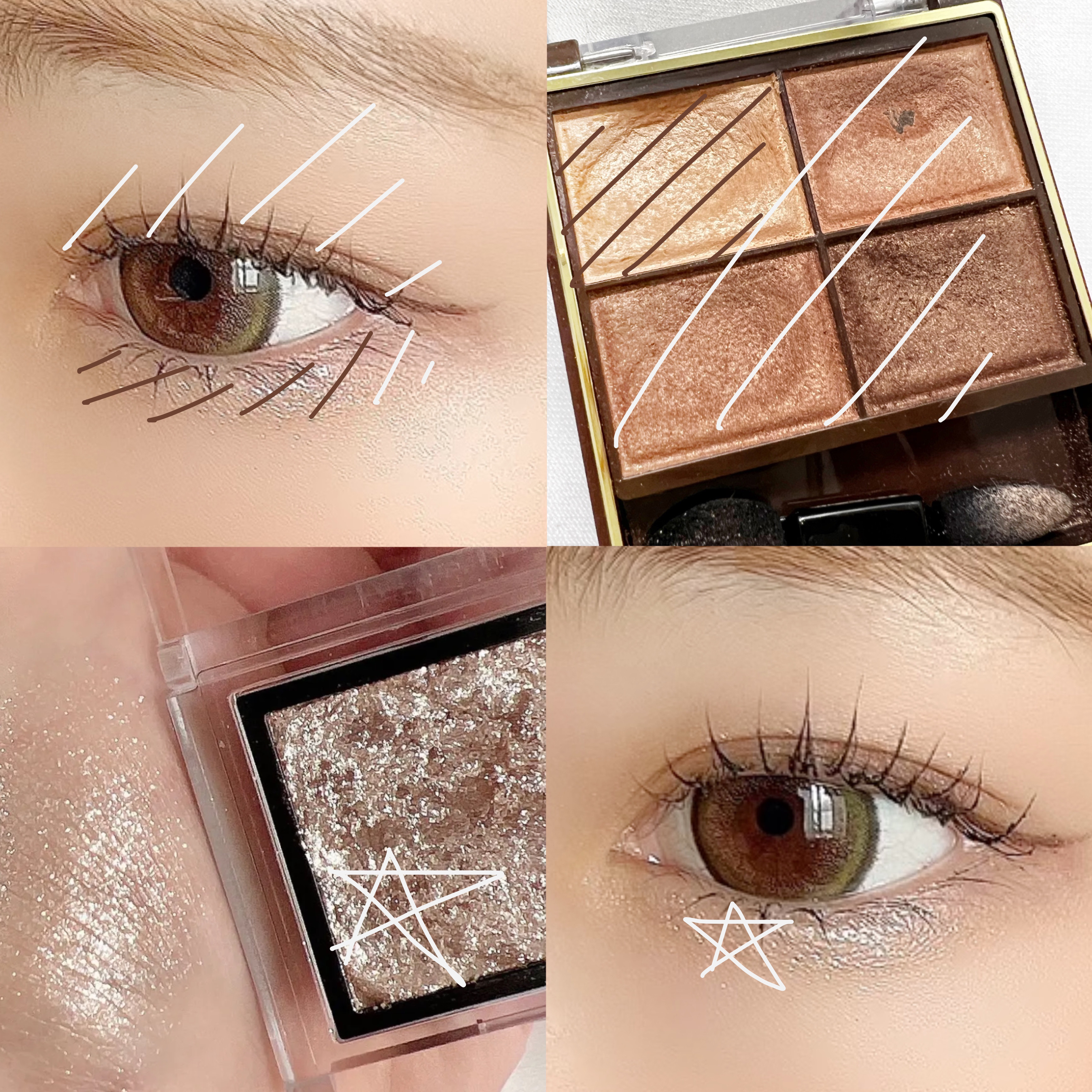 Flurry Monthly ライトカーキブラウン(もっと褒められパンダ)/Flurry by colors/１ヶ月（１MONTH）カラコンを使ったクチコミ（3枚目）