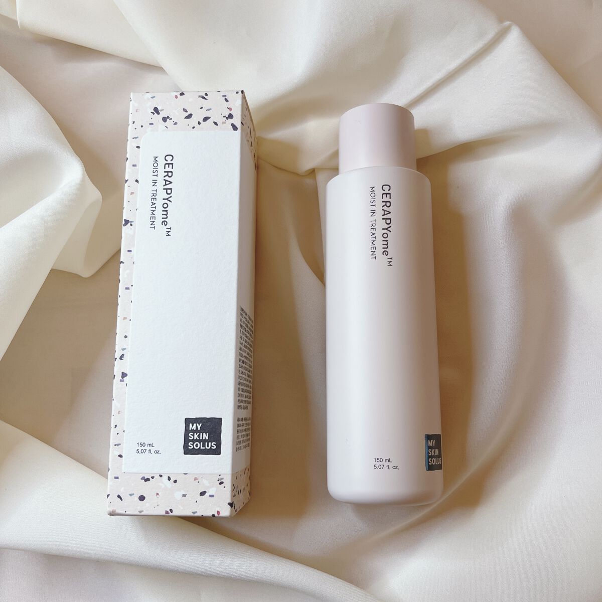 CERAPYome Moist In Treatment/my skin solus/美容液を使ったクチコミ(3枚目)