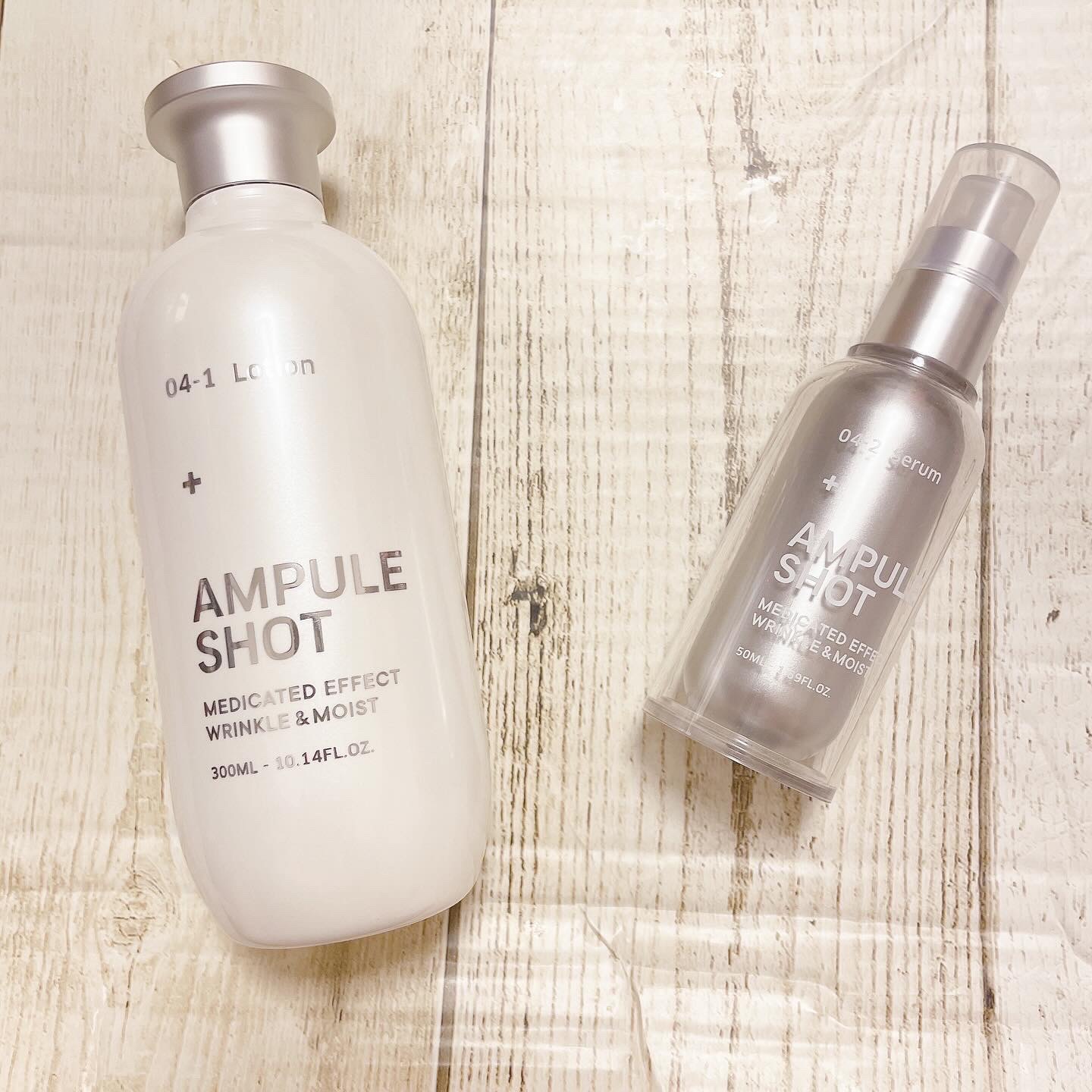 薬用 エフェクト リンクル＆モイスト ローション/AMPULE SHOT/化粧水を使ったクチコミ（1枚目）