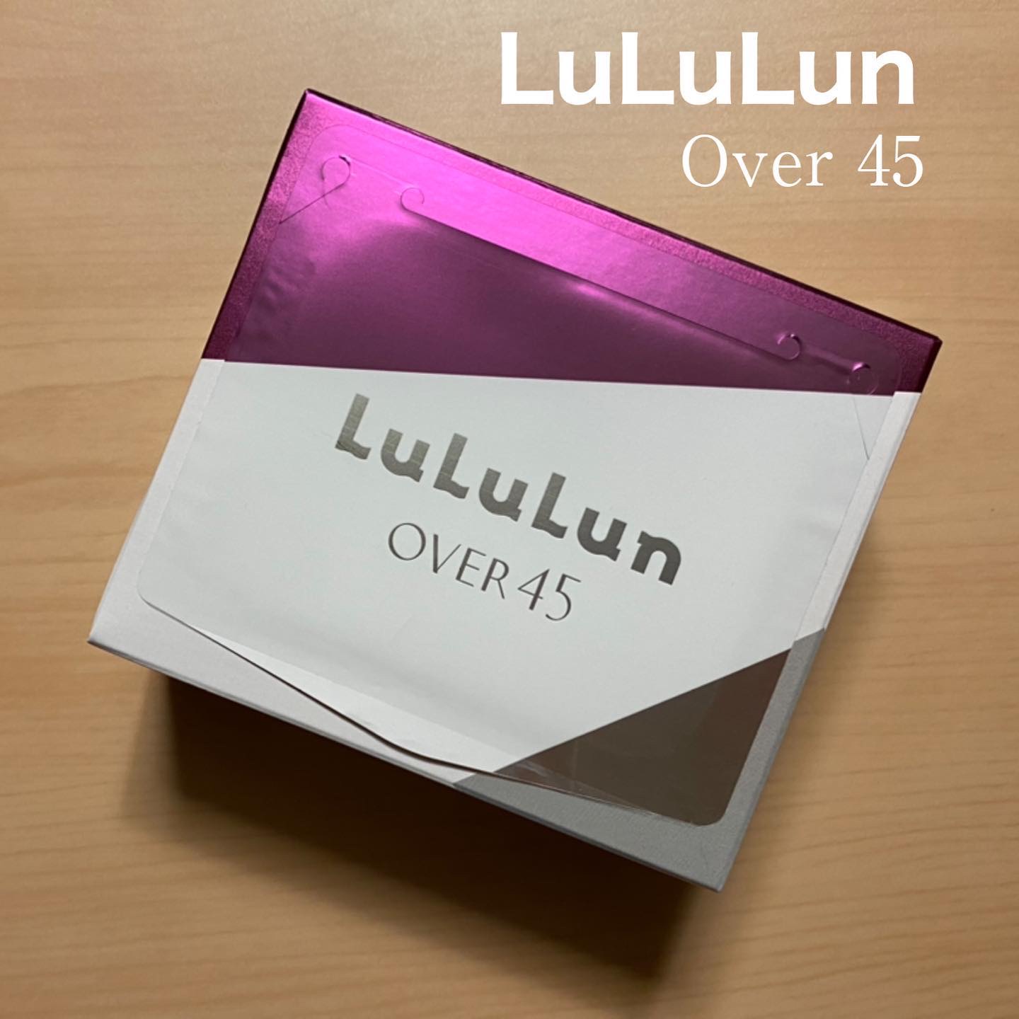 ルルルンOVER45 アイリスブルー（クリア） 32枚入/ルルルン/シートマスク・パックを使ったクチコミ（1枚目）