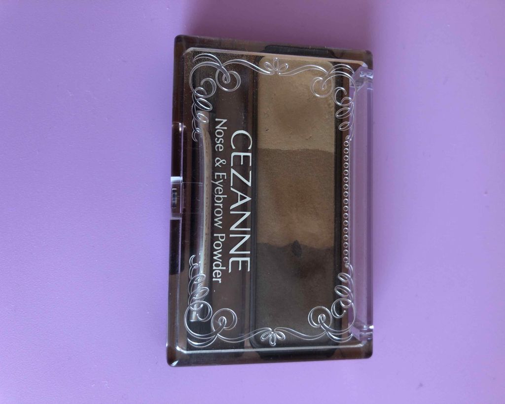 ノーズ&アイブロウパウダー/CEZANNE/パウダーアイブロウを使ったクチコミ(2枚目)