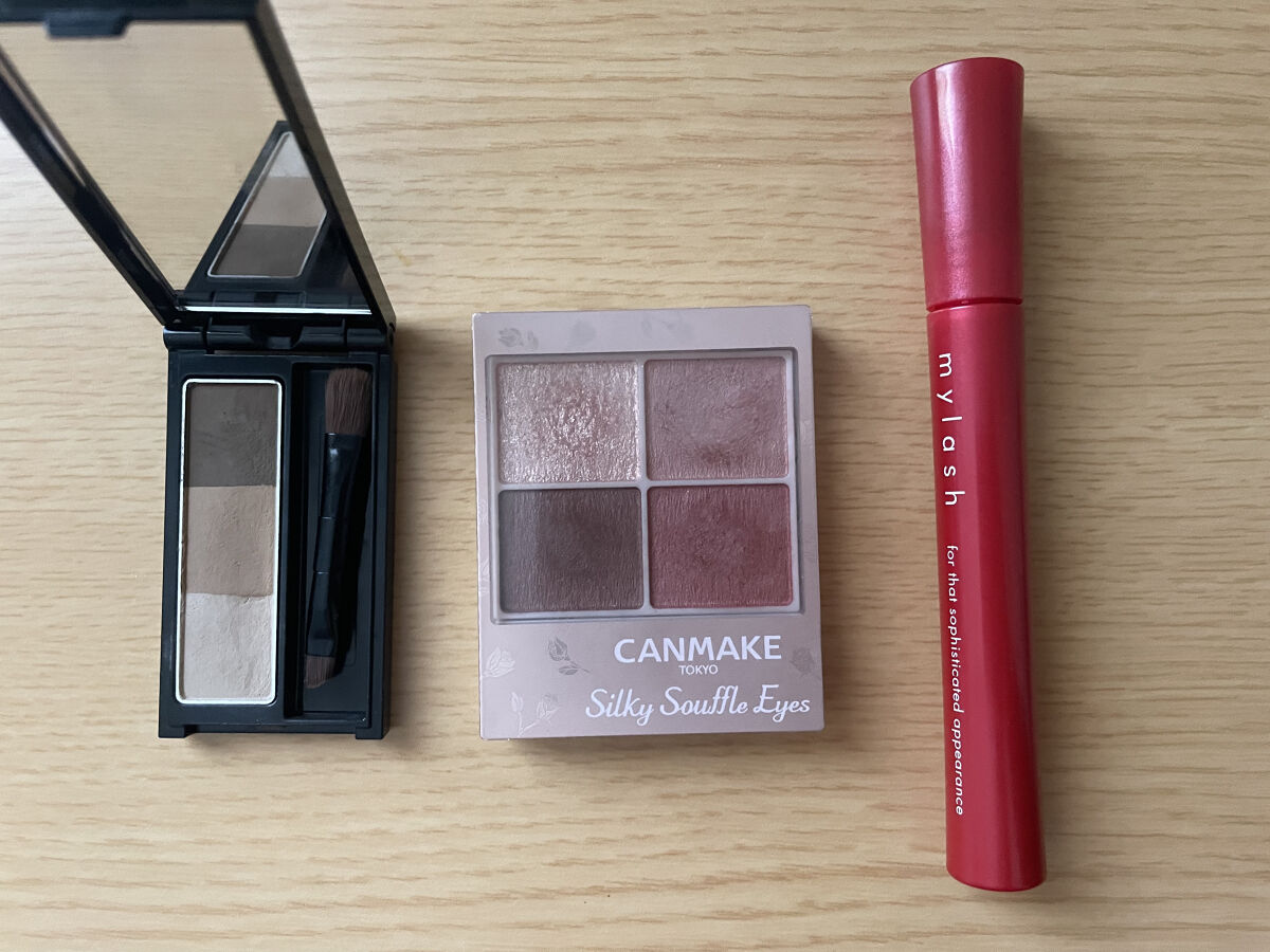 シルキースフレアイズ（マットタイプ）/キャンメイク/アイシャドウパレットを使ったクチコミ（1枚目）