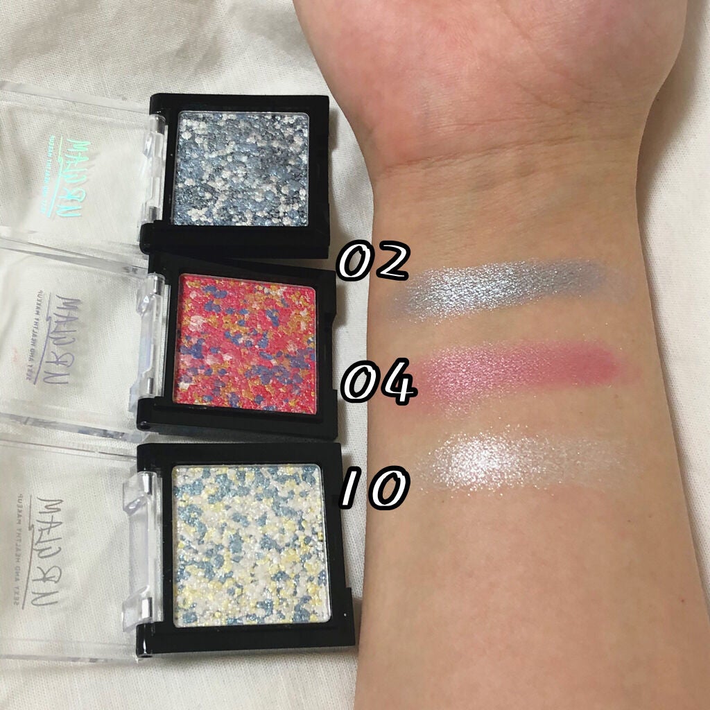 UR GLAM MARBLE EYESHADOW/U R GLAM/単色アイシャドウを使ったクチコミ(2枚目)