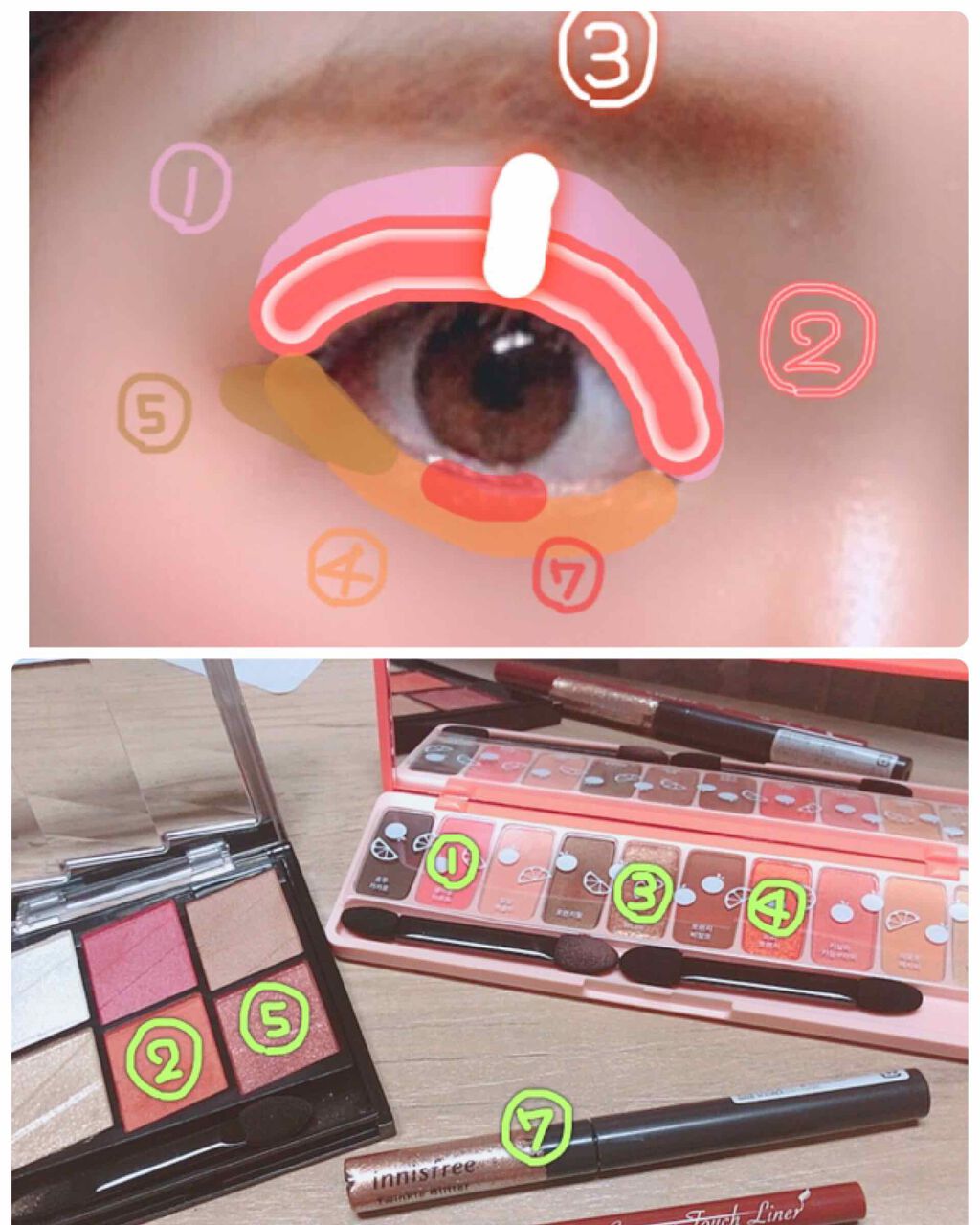 トゥインクル グリッター/innisfree/リキッドアイライナーを使ったクチコミ(2枚目)