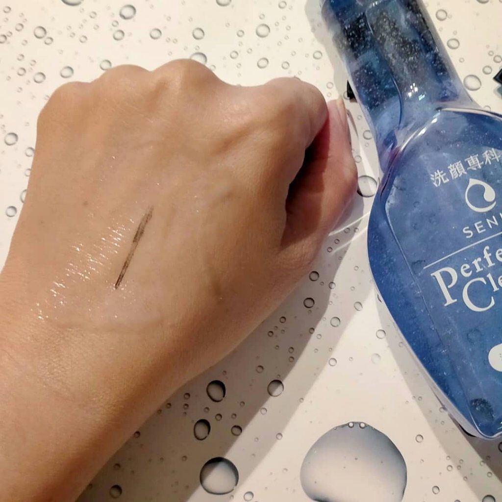 洗顔専科　パーフェクトクリアクレンズ/SENKA（専科）/クレンジングジェルを使ったクチコミ（3枚目）