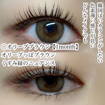 See Through Kristin/Hapa kristin/カラーコンタクトレンズを使ったクチコミ(4枚目)