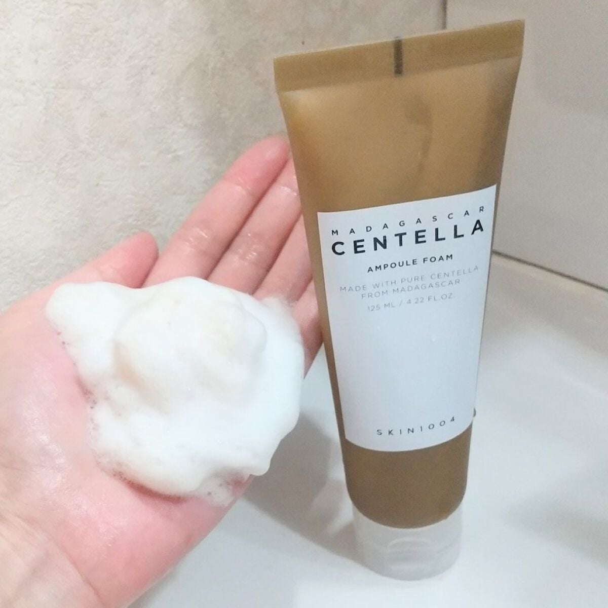 センテラ アンプルフォーム/SKIN1004/洗顔フォームを使ったクチコミ(2枚目)