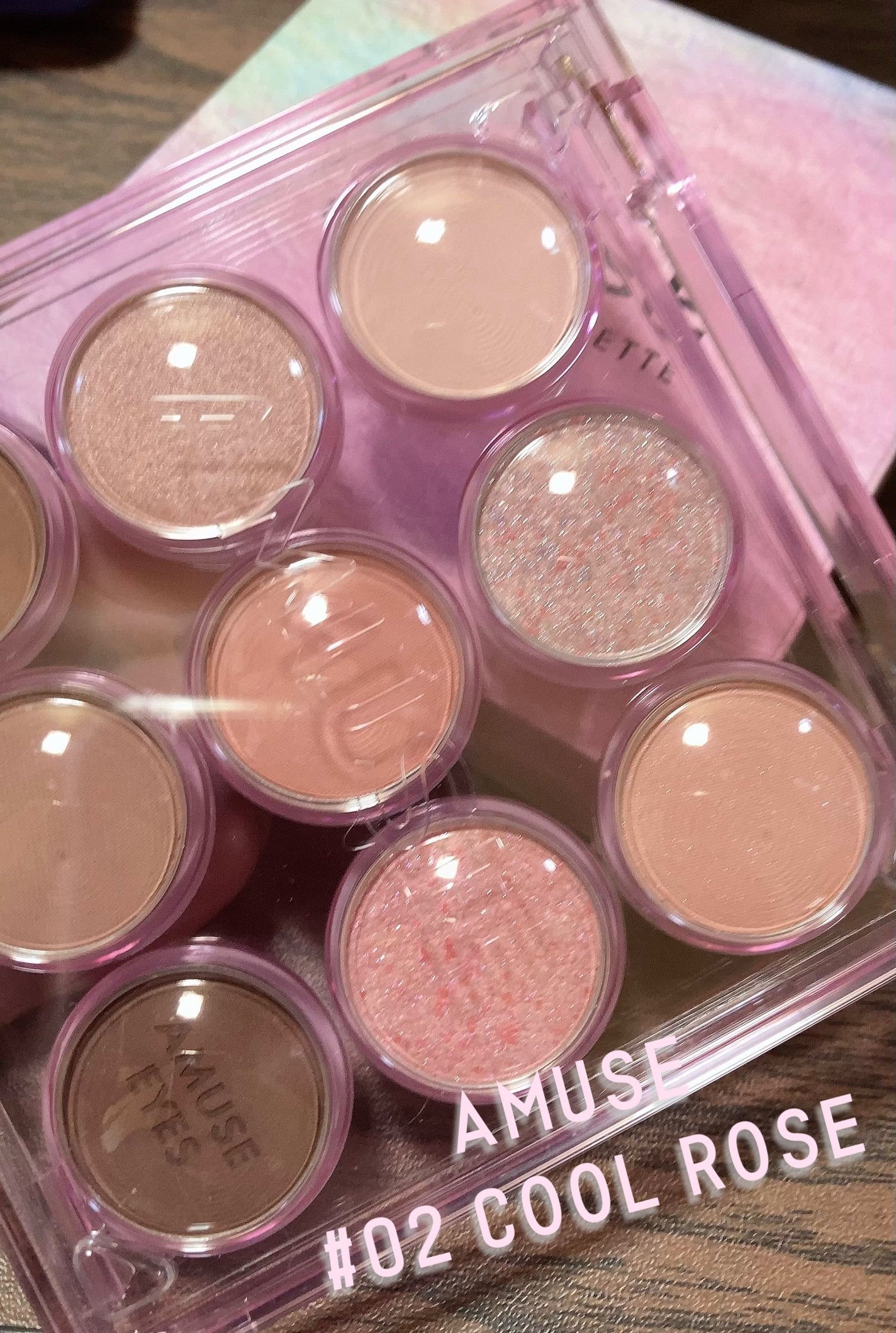 アイカラーパレット/AMUSE/アイシャドウパレットを使ったクチコミ(1枚目)