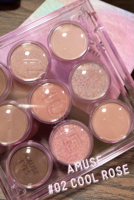 アイカラーパレット/AMUSE/アイシャドウパレットを使ったクチコミ(1枚目)