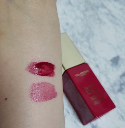 コンフォート リップオイル インテンス/CLARINS/リップグロスを使ったクチコミ(2枚目)