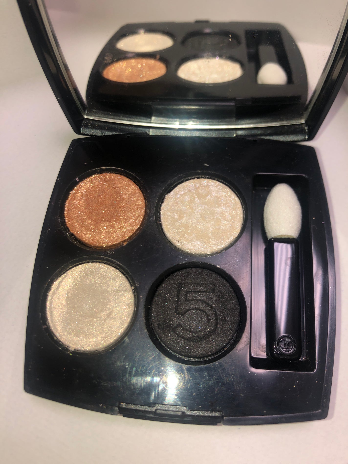 レ キャトル オンブル/CHANEL/アイシャドウパレットを使ったクチコミ(1枚目)