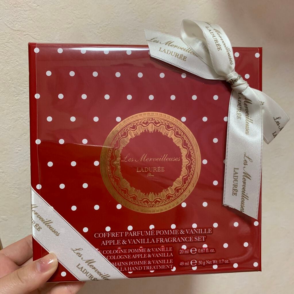 アップル & バニラ フレグランス セット/レ・メルヴェイユーズ ラデュレ/その他キットセットを使ったクチコミ(1枚目)
