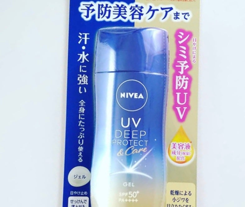ニベアUV ディープ プロテクト&ケア ジェル/ニベア/日焼け止めジェルを使ったクチコミ(1枚目)