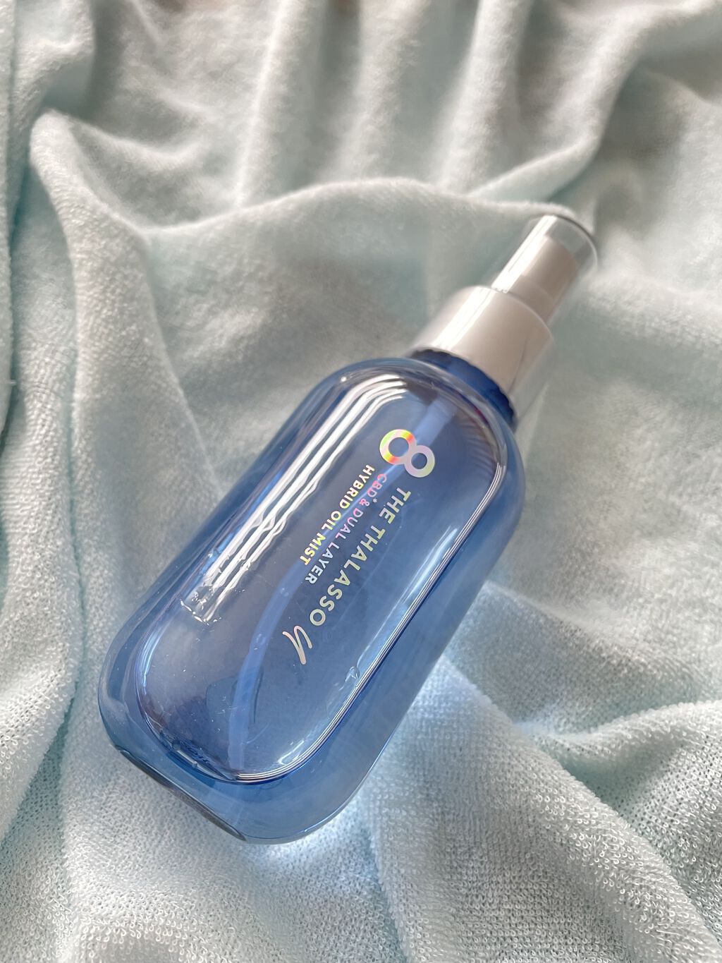 ユー CBD＆デュアルレイヤー ハイブリッド オイルミスト/エイトザタラソ/ヘアミストを使ったクチコミ（1枚目）