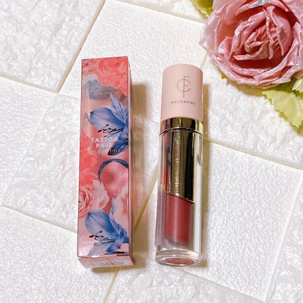 タトゥーベルベットティント/フォレンコス/リップティントを使ったクチコミ(1枚目)