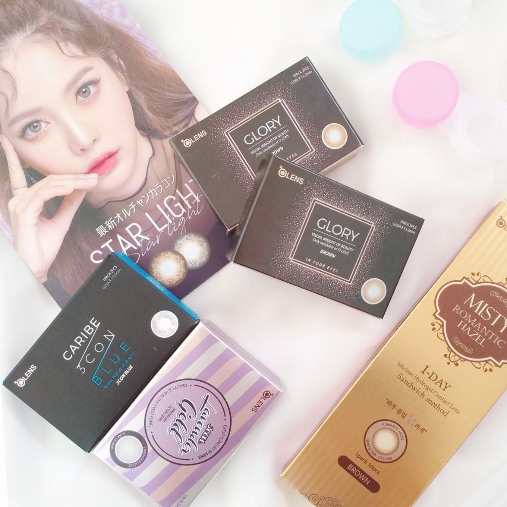 ミスティ ロマンチックヘーゼル/OLENS/カラーコンタクトレンズを使ったクチコミ（3枚目）