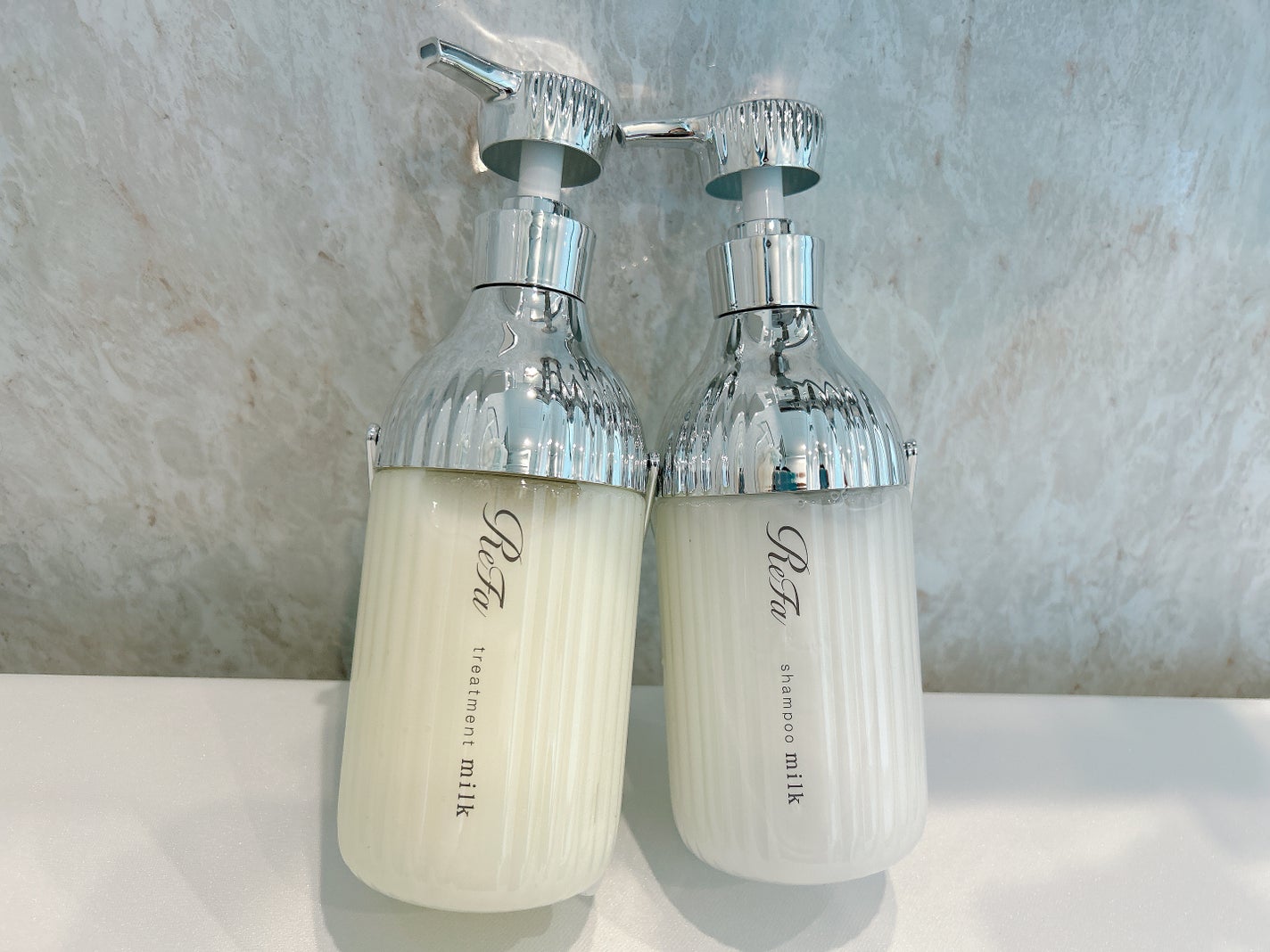 リファミルクプロテインシャンプー/トリートメント/ReFa/シャンプー・コンディショナーを使ったクチコミ(7枚目)