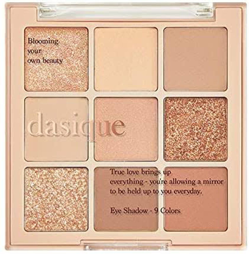 シャドウパレット/dasique/アイシャドウパレットを使ったクチコミ（1枚目）