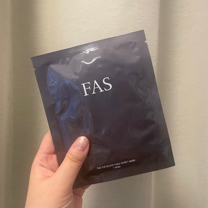 FAS ザ ブラック デイリー シートマスク/FAS/シートマスク・パックを使ったクチコミ(2枚目)