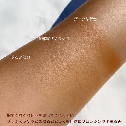 GloWish Soft Radiance Bronzing Powder/Huda Beauty/プレストパウダーを使ったクチコミ(4枚目)