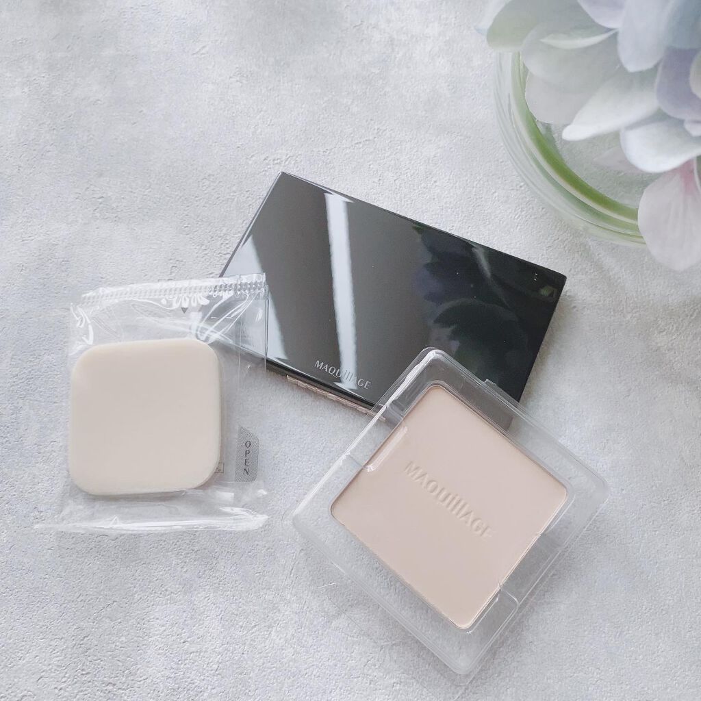 ドラマティックフェイスパウダー/マキアージュ/プレストパウダーを使ったクチコミ(3枚目)