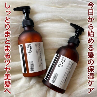 モイスト＆リペア シャンプー／ヘアトリートメント/AHALO BUTTER/シャンプー・コンディショナーを使ったクチコミ（1枚目）